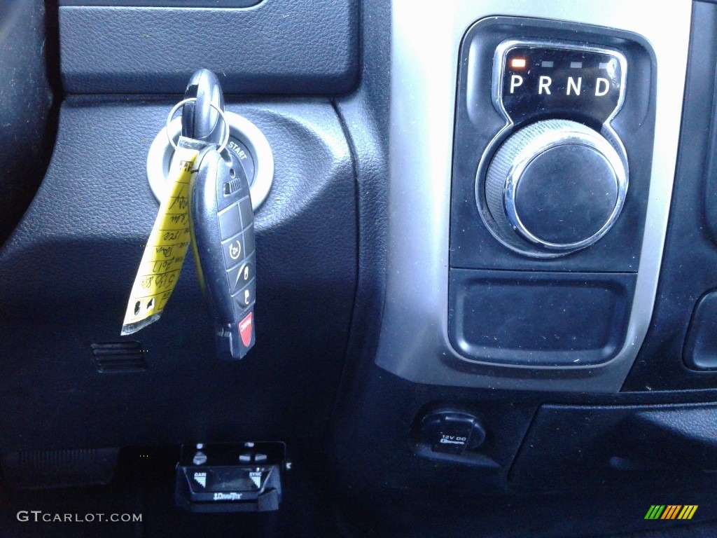 2017 1500 Big Horn Crew Cab - Maximum Steel Metallic / Black/Diesel Gray photo #23