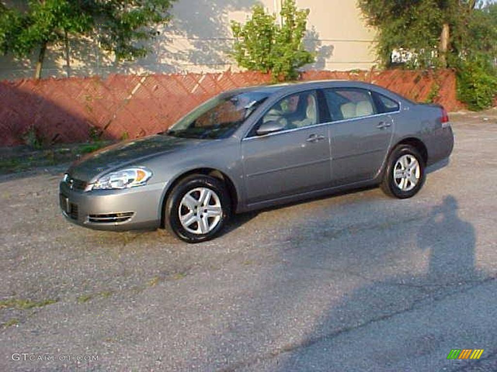 2008 Impala LS - Dark Silver Metallic / Gray photo #1