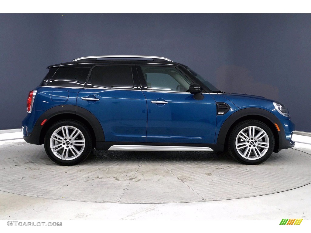 Island Blue Metallic 2018 Mini Countryman Cooper Exterior Photo #140206032