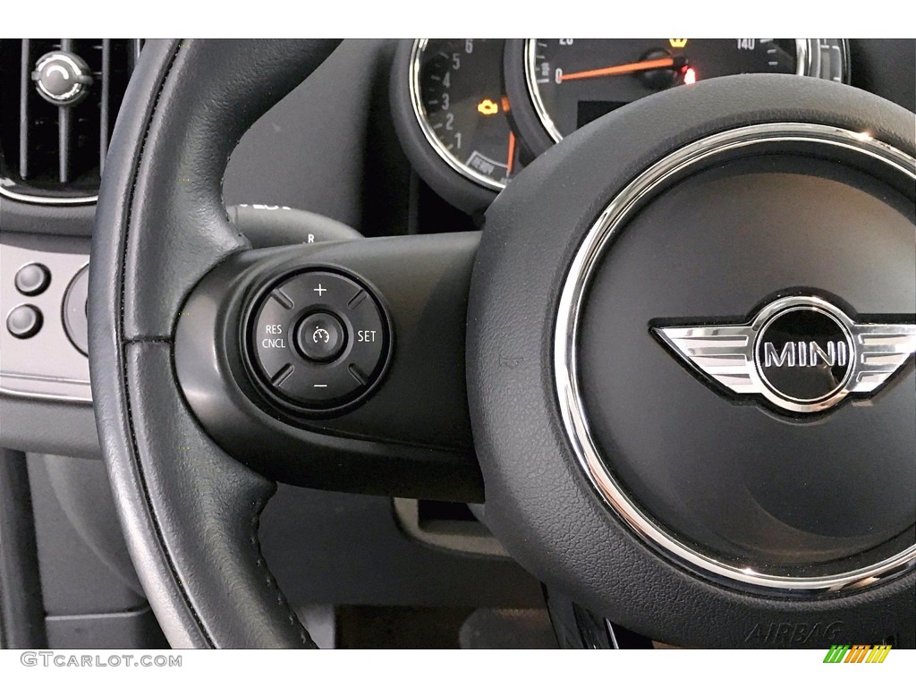 2018 Mini Countryman Cooper Carbon Black Steering Wheel Photo #140206140