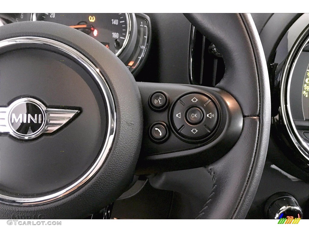 2018 Mini Countryman Cooper Carbon Black Steering Wheel Photo #140206167