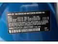 C2M: Island Blue Metallic 2018 Mini Countryman Cooper Color Code