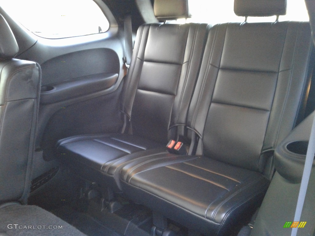 Black Interior 2013 Dodge Durango Crew AWD Photo #140206842