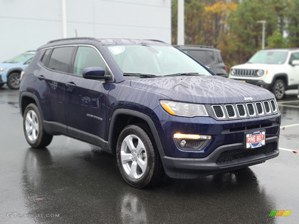 Jazz Blue Pearl 2021 Jeep Compass Latitude 4x4 Exterior Photo #140207223