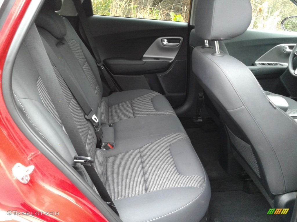 Charcoal Interior 2018 Kia Niro LX Hybrid Photo #140207619