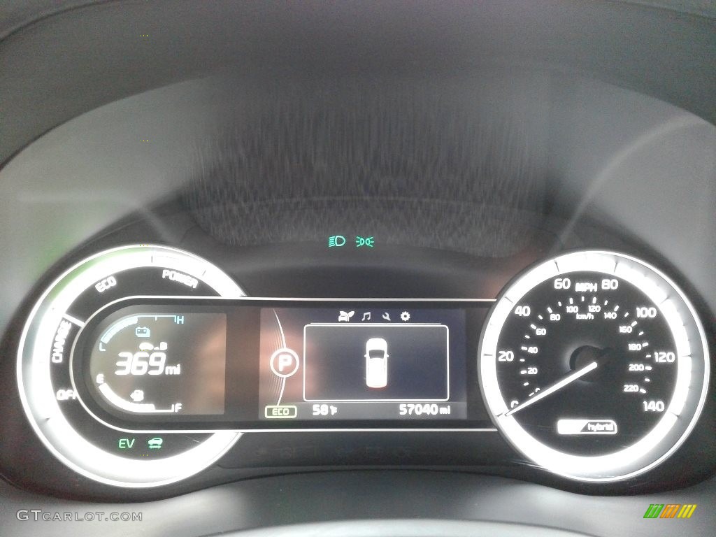 2018 Kia Niro LX Hybrid Gauges Photo #140207712