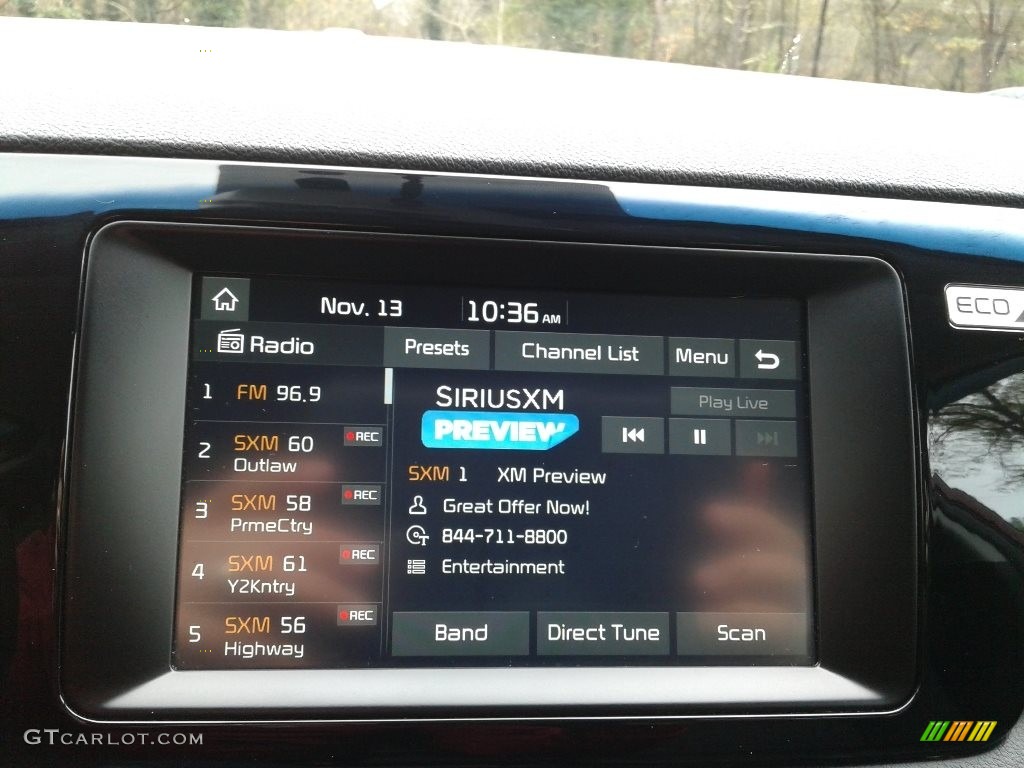 2018 Kia Niro LX Hybrid Controls Photo #140207739