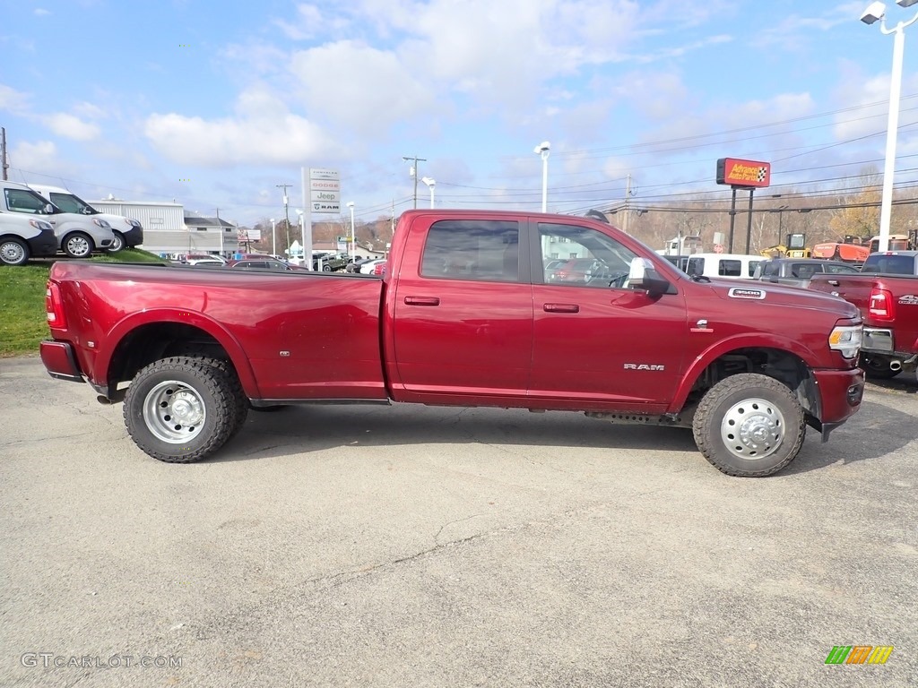 Delmonico Red Pearl 2019 Ram 3500 Laramie Crew Cab 4x4 Exterior Photo #140208225