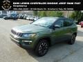 Olive Green Pearl - Compass Trailhawk 4x4 Photo No. 1