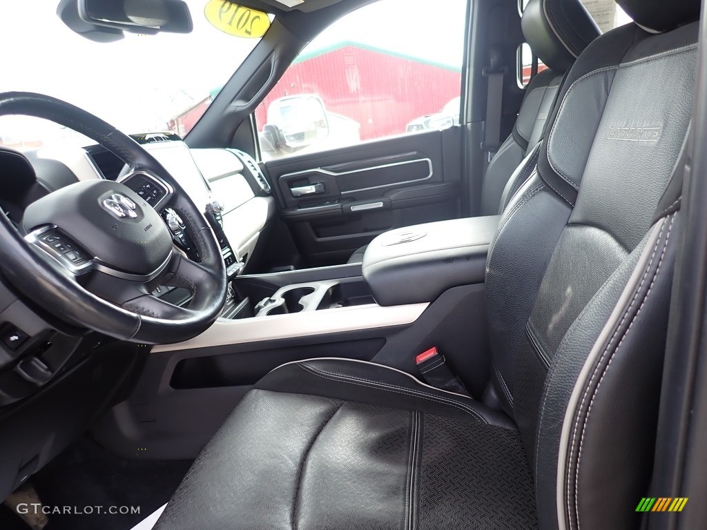 2019 Ram 3500 Laramie Crew Cab 4x4 Front Seat Photo #140208342