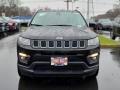 2021 Diamond Black Crystal Pearl Jeep Compass Latitude 4x4  photo #2