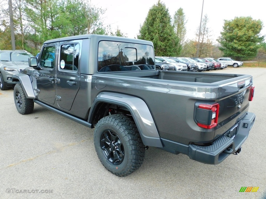 Granite Crystal Metallic 2021 Jeep Gladiator Willys 4x4 Exterior Photo #140209212