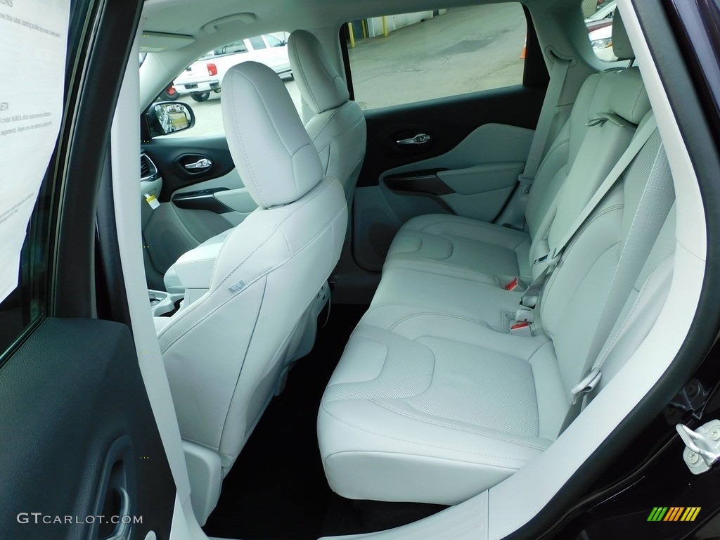 Ski Gray/Black Interior 2021 Jeep Cherokee Latitude Lux 4x4 Photo #140209622