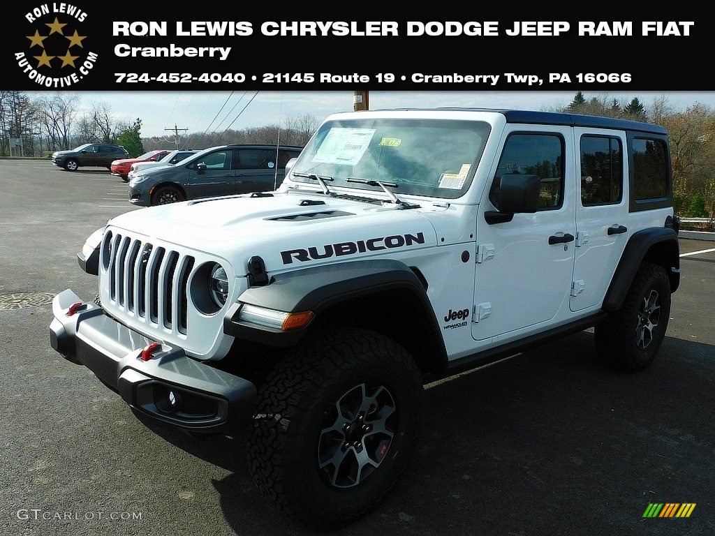 Bright White Jeep Wrangler Unlimited