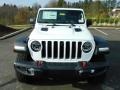 2021 Bright White Jeep Wrangler Unlimited Rubicon 4x4  photo #2