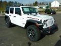 Bright White - Wrangler Unlimited Rubicon 4x4 Photo No. 3