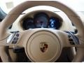 2015 Porsche Boxster Luxor Beige Interior Steering Wheel Photo