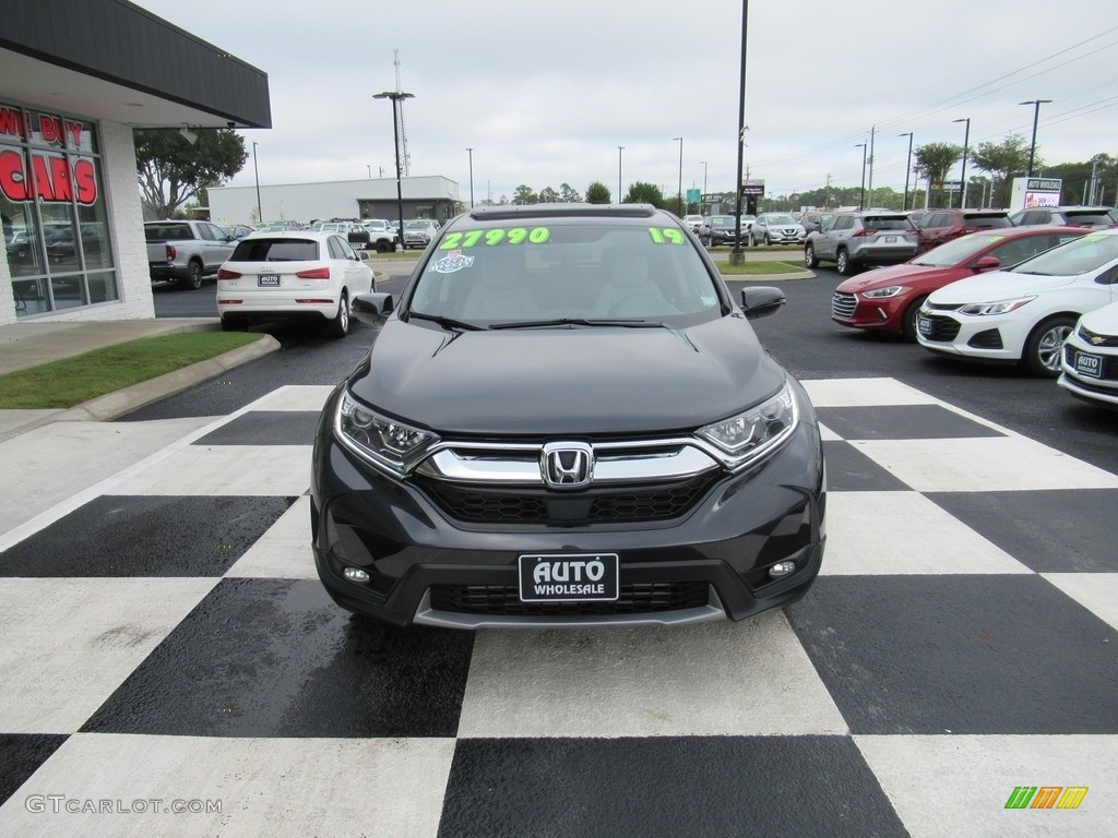 2019 CR-V EX-L AWD - Gunmetal Metallic / Gray photo #2