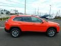 Spitfire Orange 2021 Jeep Cherokee Latitude Lux 4x4 Exterior