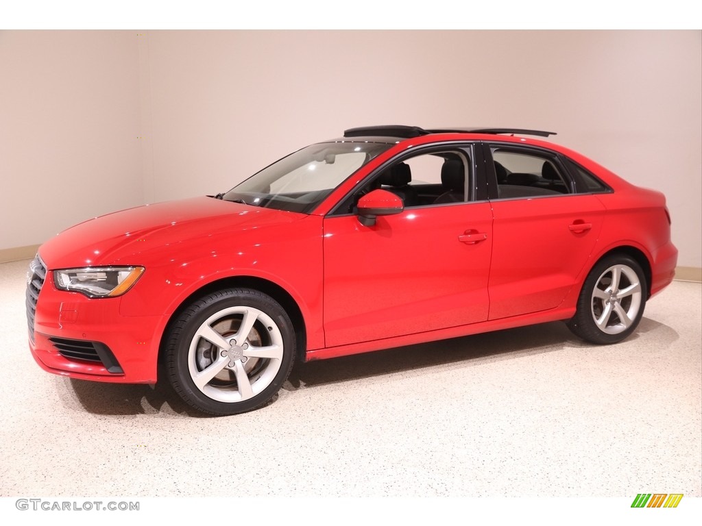 2016 A3 2.0 Premium quattro - Brilliant Red / Black photo #3