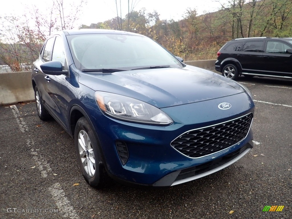 2020 Escape SE 4WD - Dark Persian Green Metallic / Dark Earth Gray photo #4