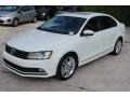 Pure White 2017 Volkswagen Jetta SEL Exterior