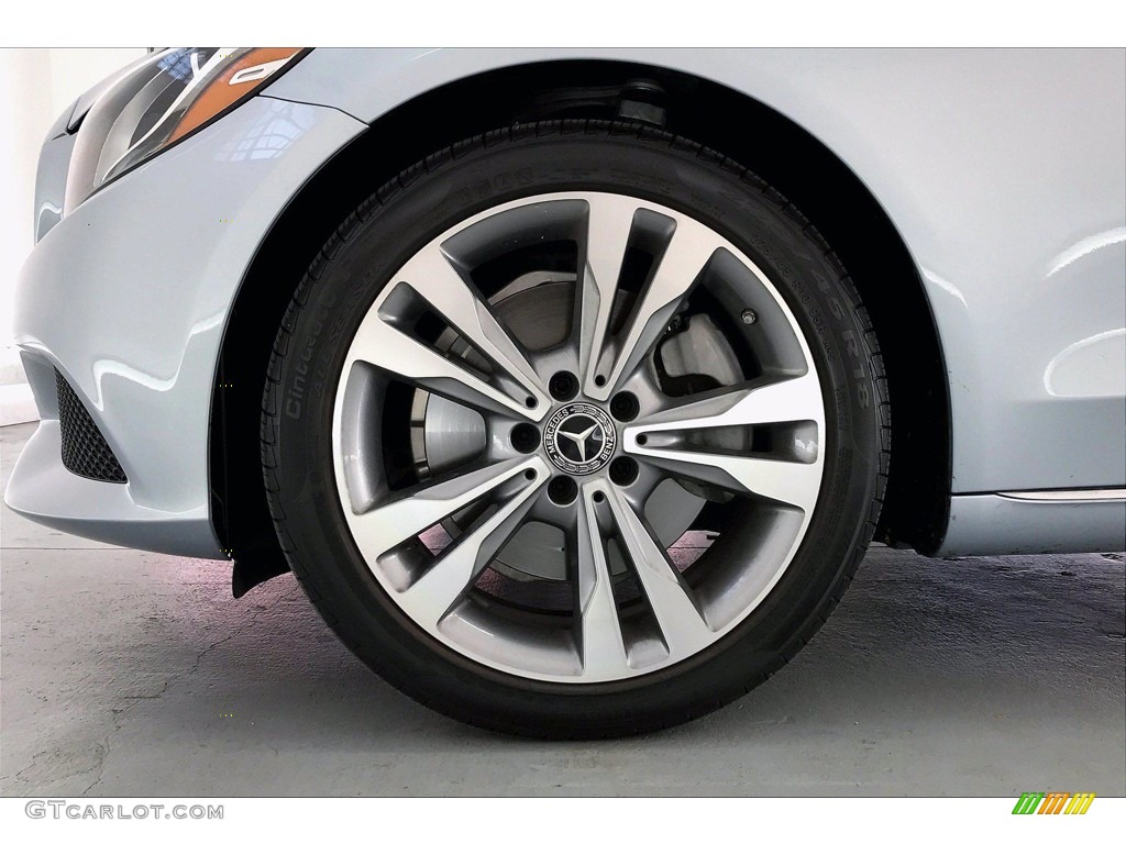 2018 C 300 Sedan - Diamond Silver Metallic / Crystal Grey/Black photo #8