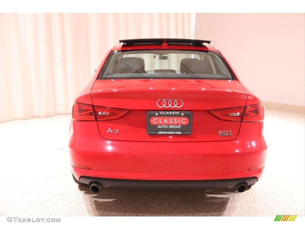 2016 A3 2.0 Premium quattro - Brilliant Red / Black photo #19