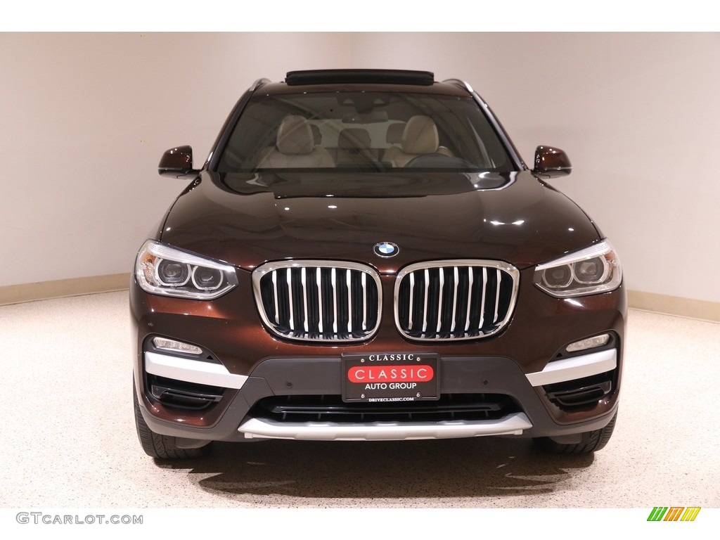 2018 X3 xDrive30i - Terra Brown Metallic / Oyster photo #2