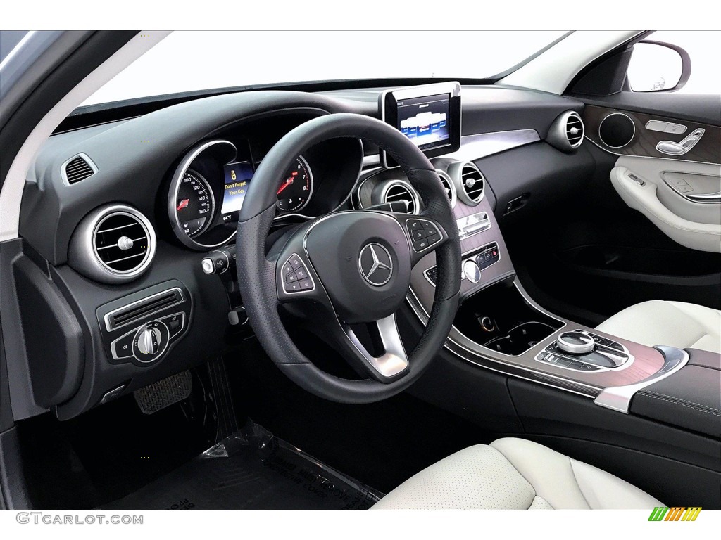 2018 C 300 Sedan - Diamond Silver Metallic / Crystal Grey/Black photo #14