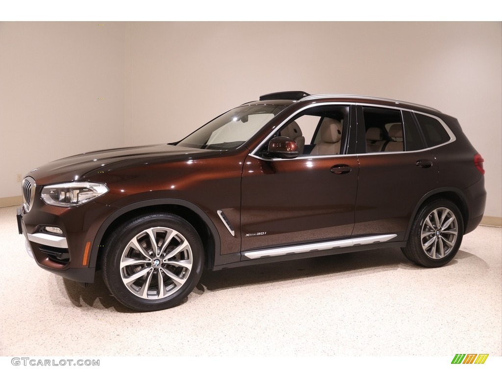 2018 X3 xDrive30i - Terra Brown Metallic / Oyster photo #3