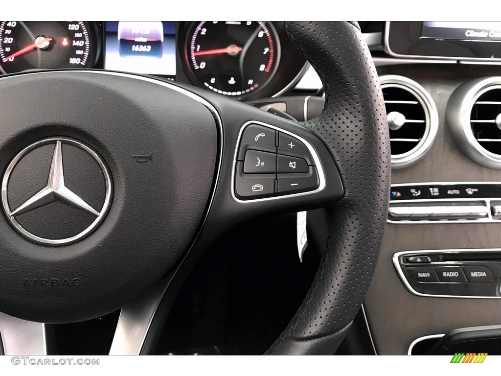 2018 C 300 Sedan - Diamond Silver Metallic / Crystal Grey/Black photo #22