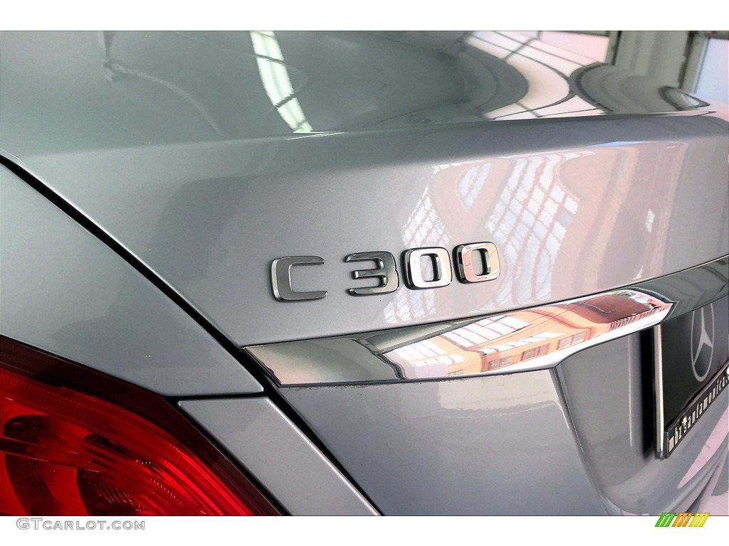 2018 C 300 Sedan - Diamond Silver Metallic / Crystal Grey/Black photo #31