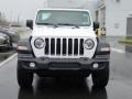 2021 Bright White Jeep Wrangler Unlimited Sport Altitude 4x4  photo #2