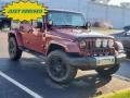 Red Rock Crystal Pearl 2008 Jeep Wrangler Unlimited Sahara 4x4