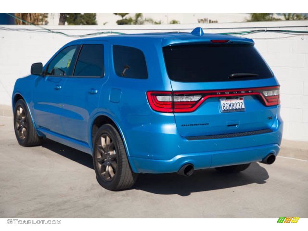 B5 Blue Pearl 2018 Dodge Durango R/T Brass Monkey Exterior Photo #140212828