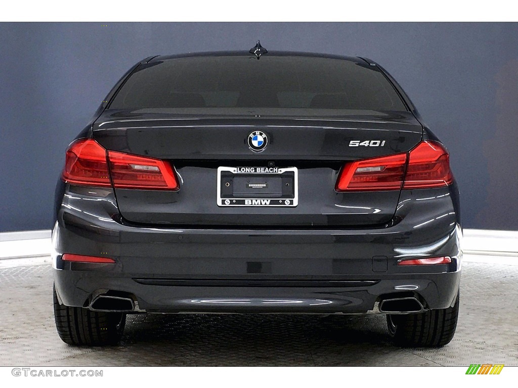 2017 5 Series 540i Sedan - Dark Graphite Metallic / Black photo #3