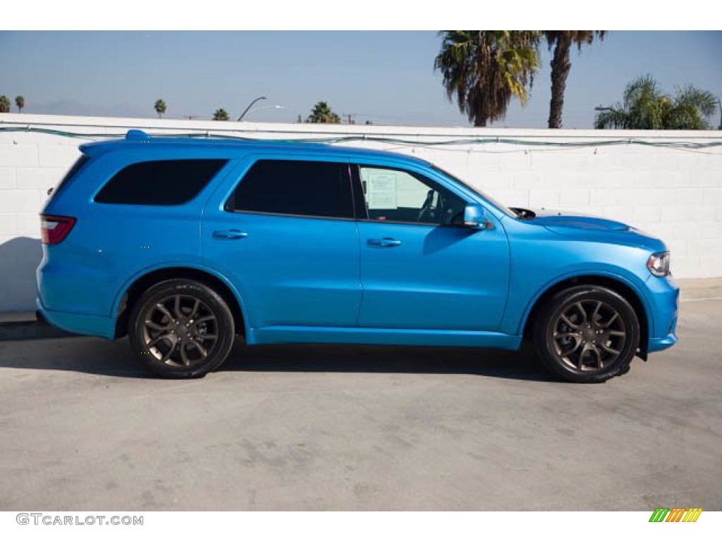 B5 Blue Pearl 2018 Dodge Durango R/T Brass Monkey Exterior Photo #140213076