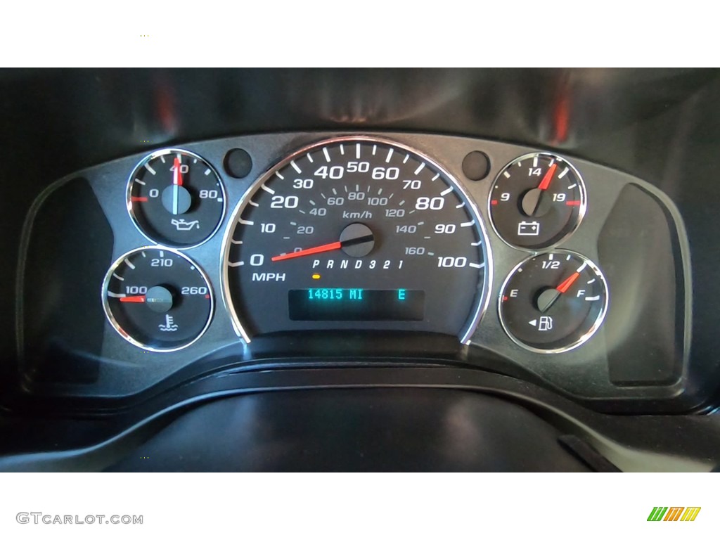 2012 Chevrolet Express 1500 Cargo Van Gauges Photo #140213370