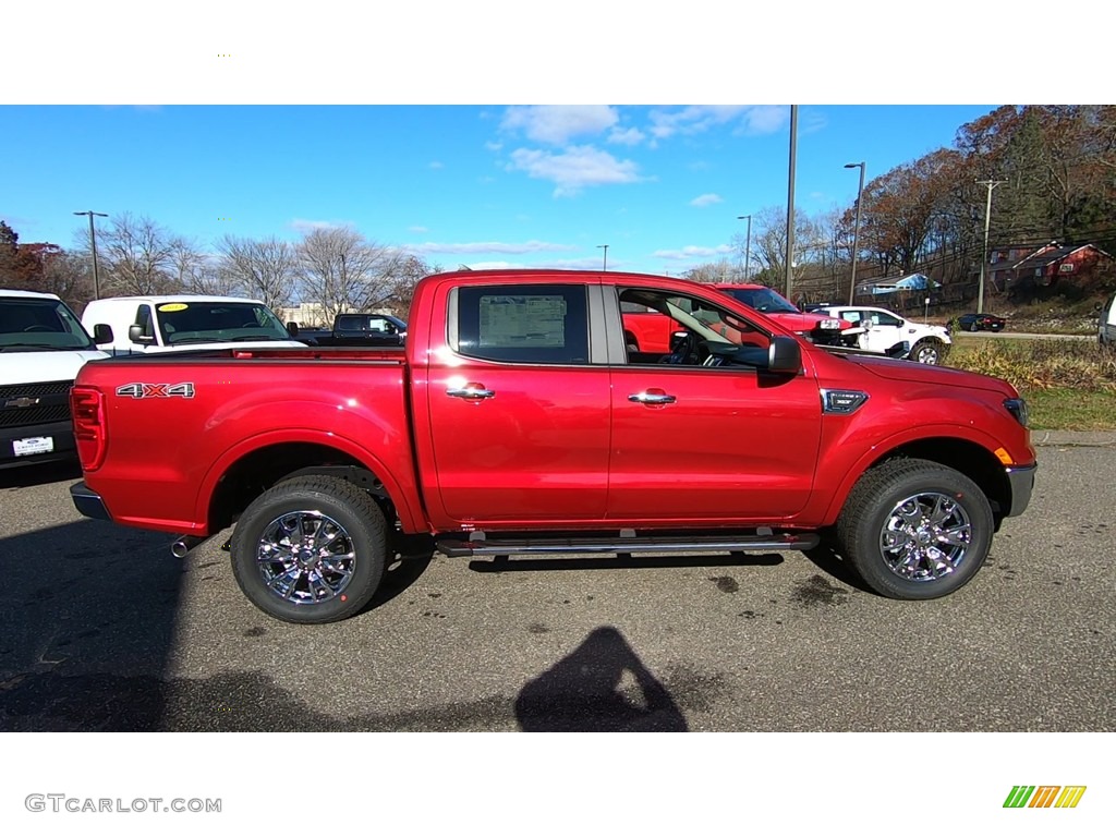Rapid Red 2020 Ford Ranger XLT SuperCrew 4x4 Exterior Photo #140213430