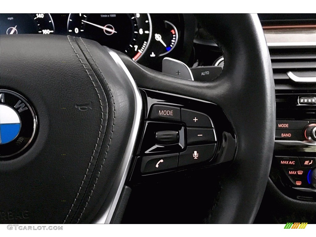 2017 5 Series 540i Sedan - Dark Graphite Metallic / Black photo #19