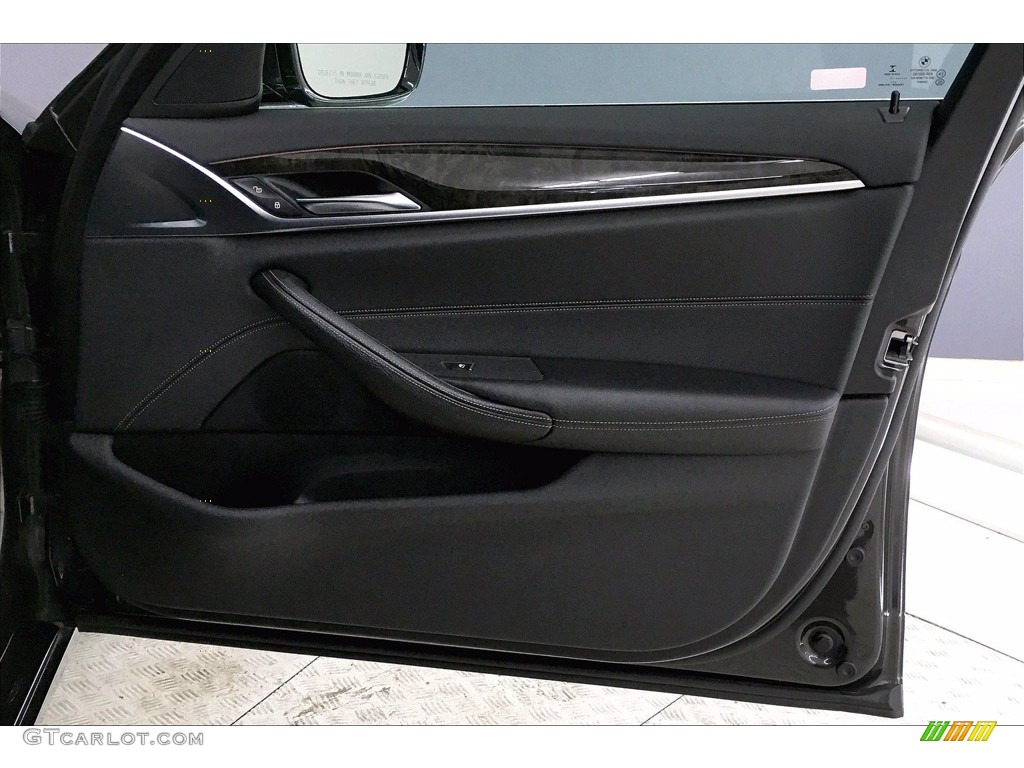 2017 5 Series 540i Sedan - Dark Graphite Metallic / Black photo #24