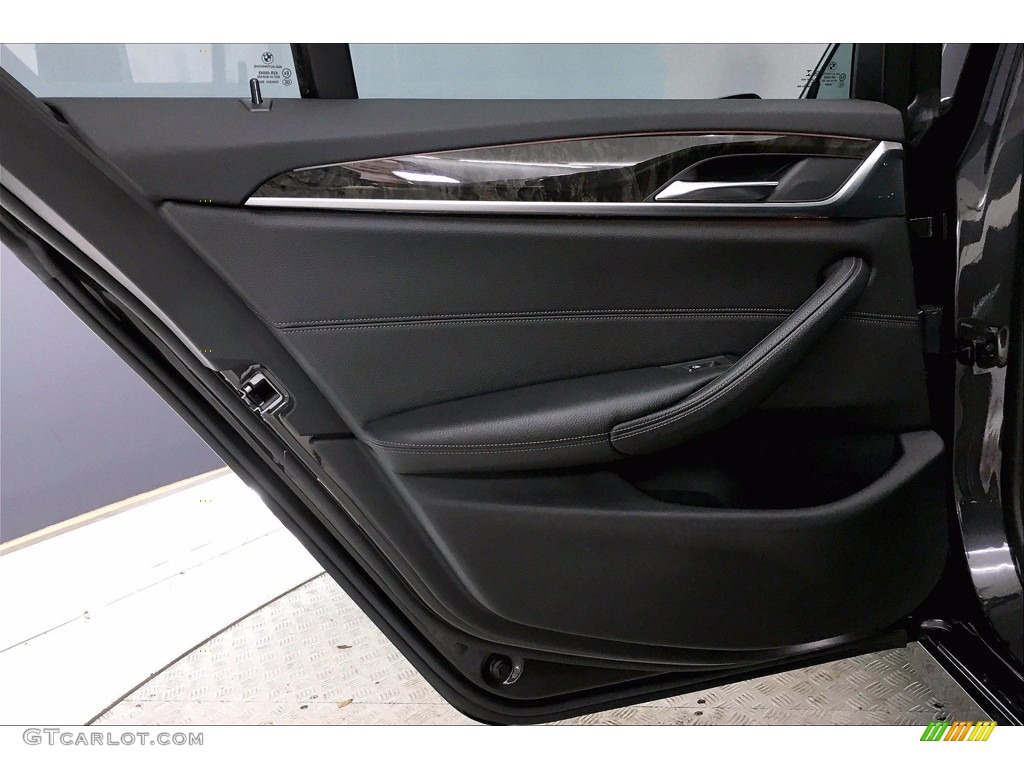 2017 5 Series 540i Sedan - Dark Graphite Metallic / Black photo #25