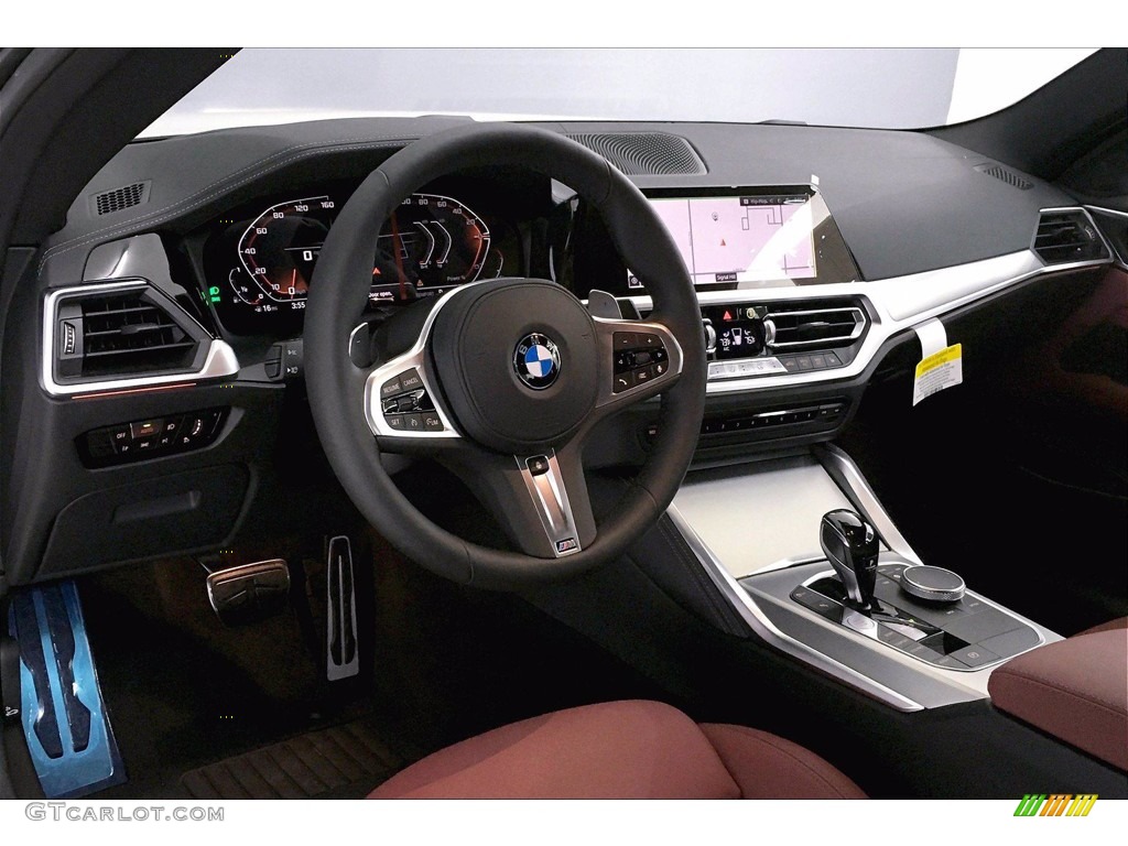 Tacora Red Interior 2021 BMW 4 Series M440i xDrive Coupe Photo #140214111