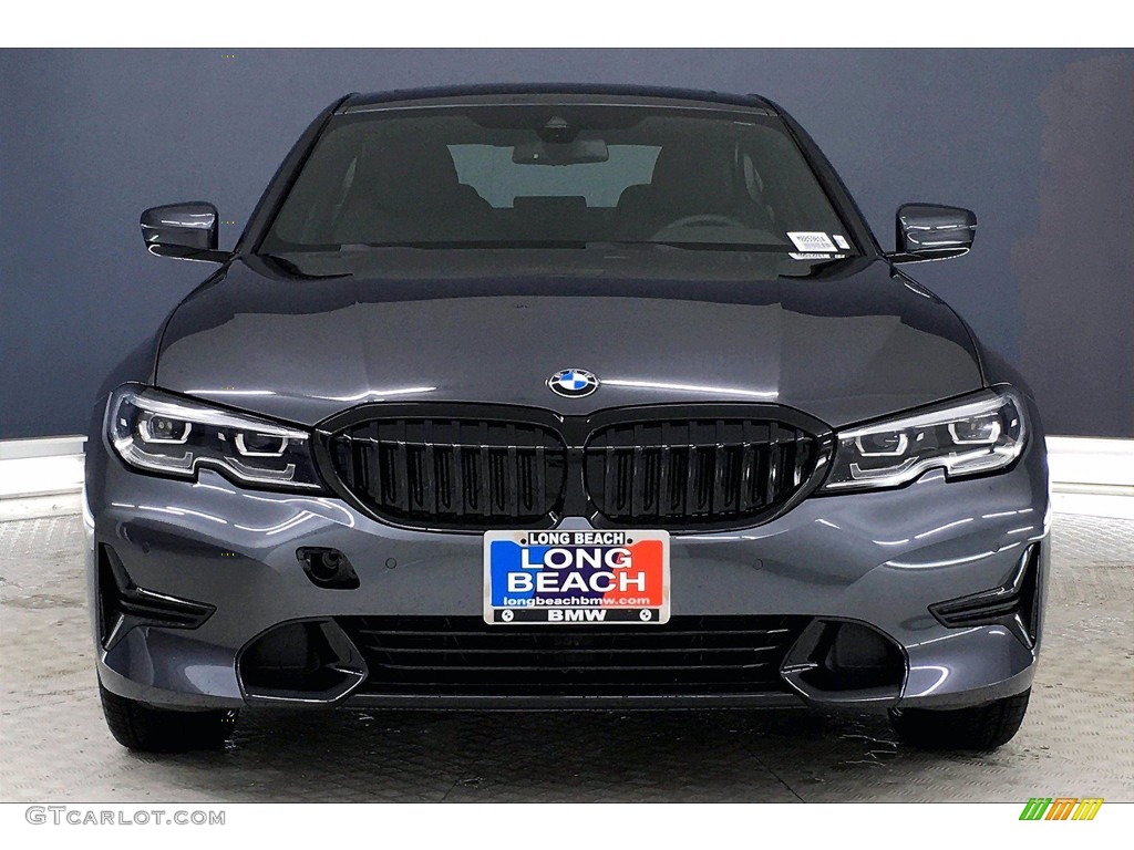 2021 3 Series 330i Sedan - Mineral Gray Metallic / Black photo #2