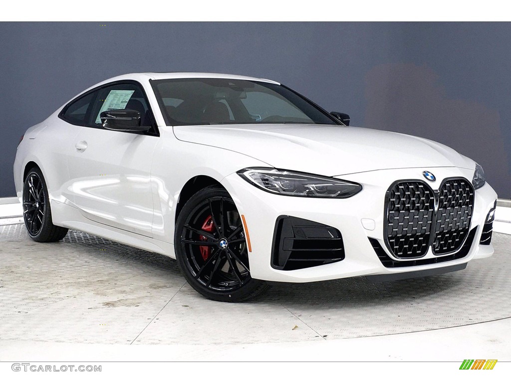 Alpine White 2021 BMW 4 Series M440i xDrive Coupe Exterior Photo #140214387