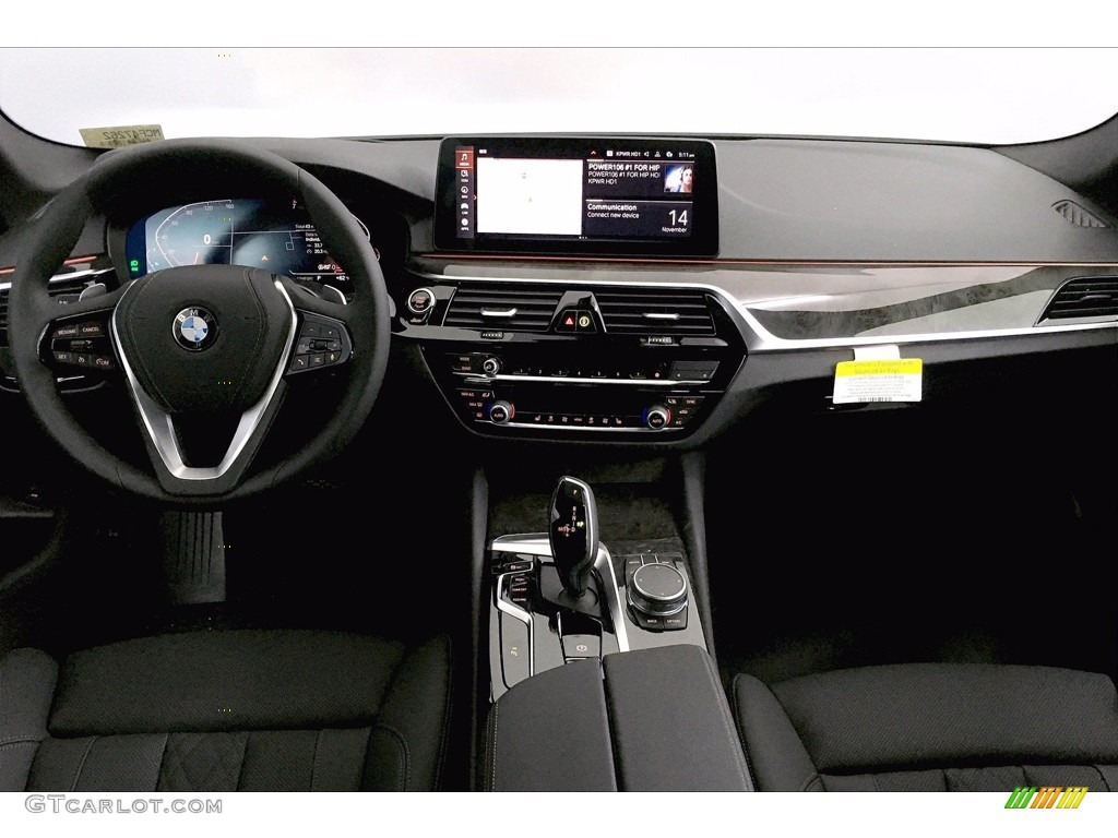 2021 5 Series 530i Sedan - Alpine White / Black photo #5