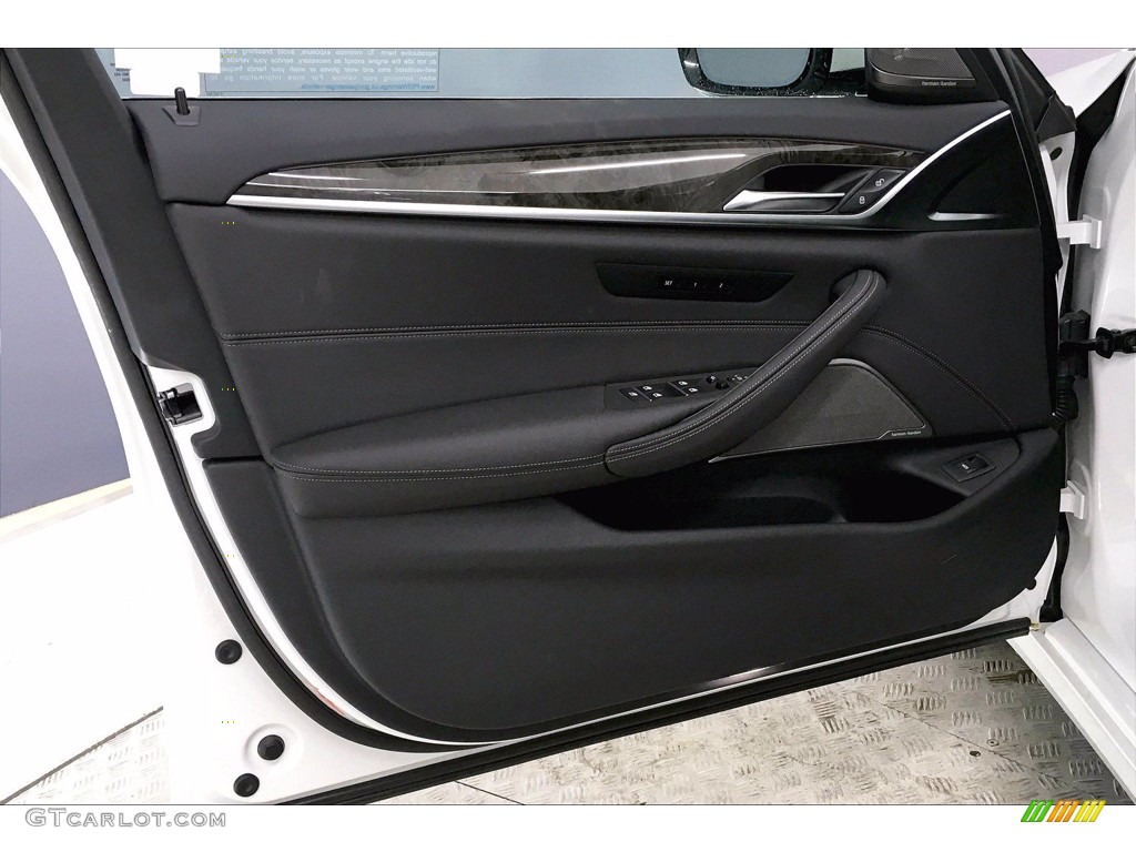 2021 5 Series 530i Sedan - Alpine White / Black photo #13