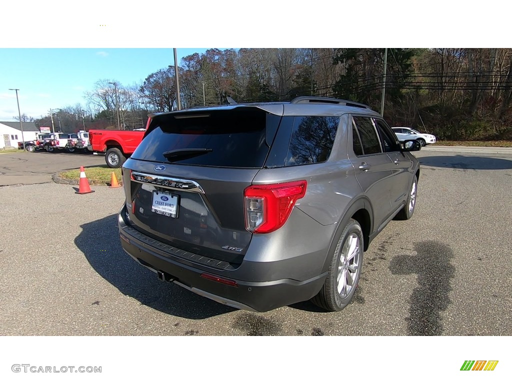 2021 Explorer XLT 4WD - Carbonized Gray Metallic / Ebony photo #7