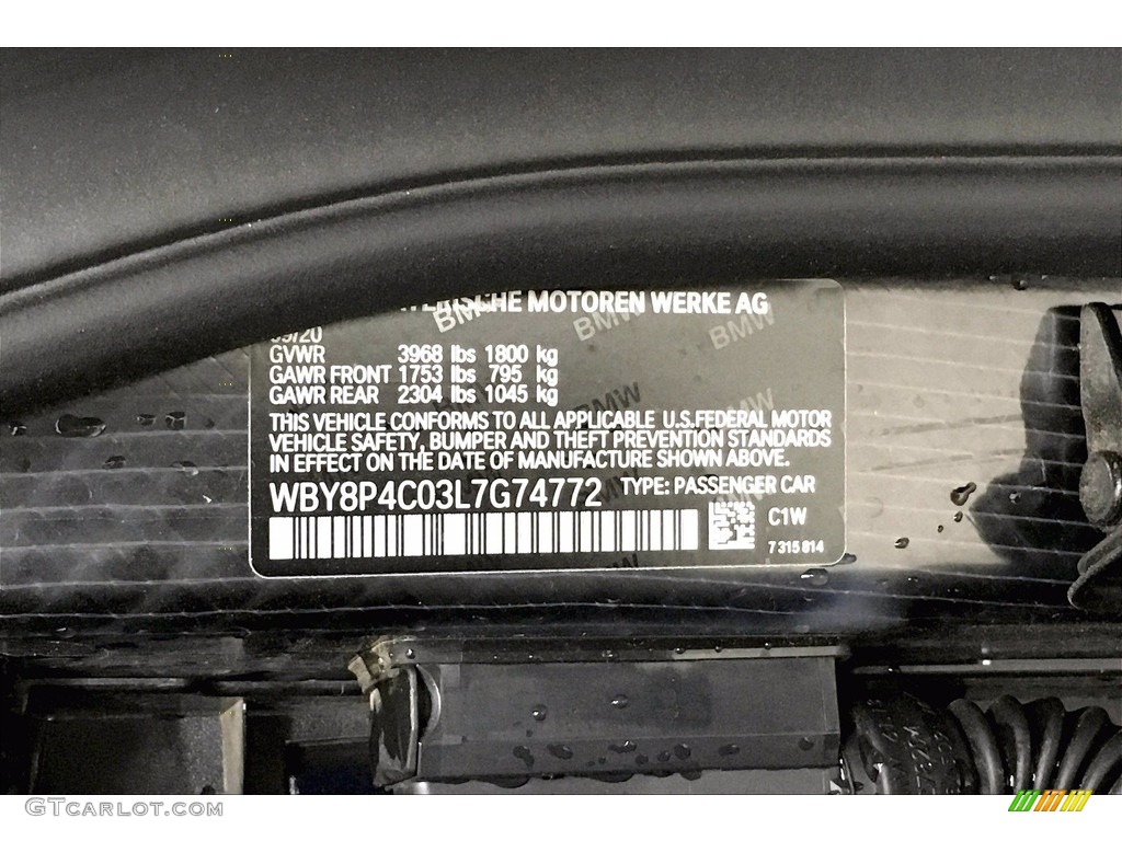 2020 i3 with Range Extender - Imperial Blue Metallic / Tera Dark Truffle photo #17